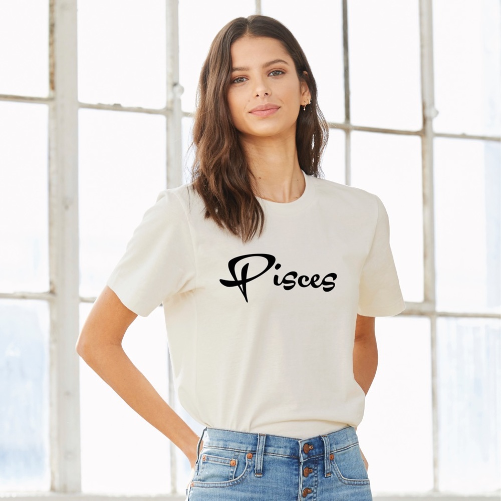 “Pisces” Zodiac Sign Tee